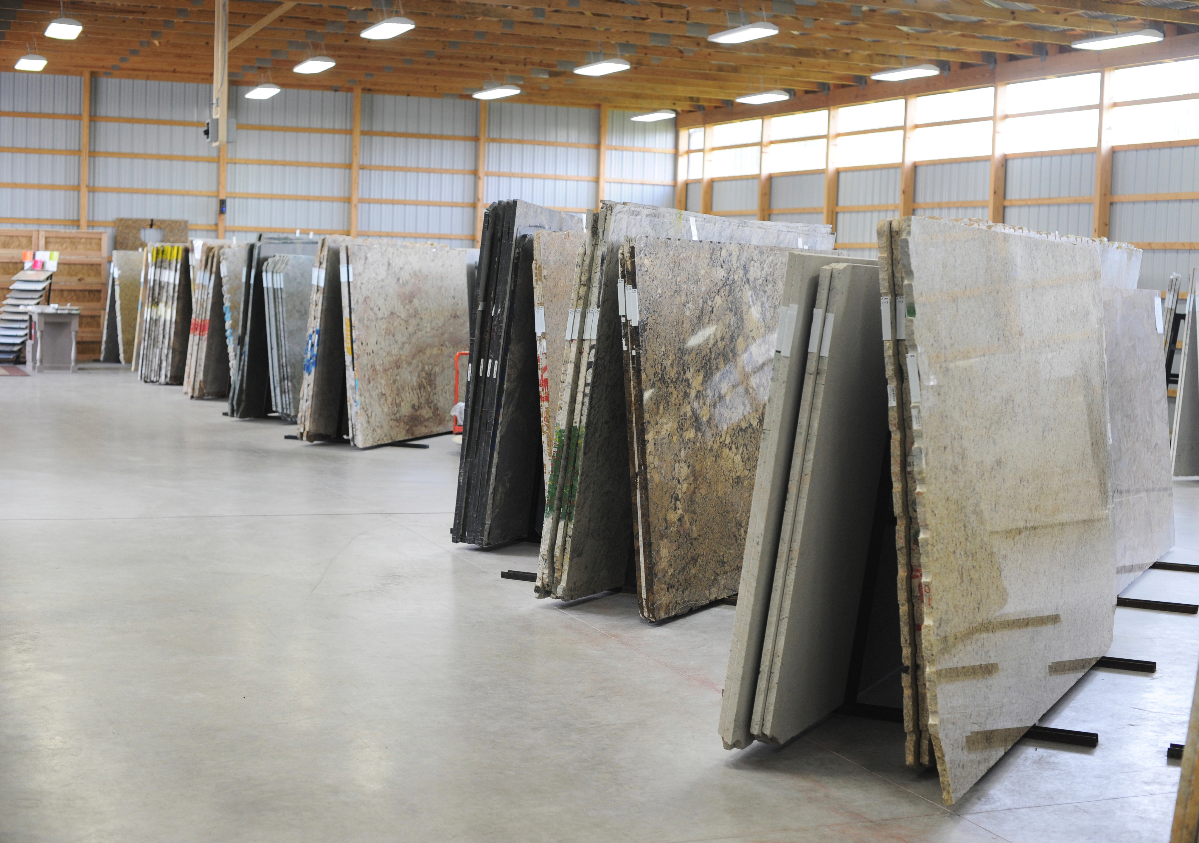 Granite surfaces